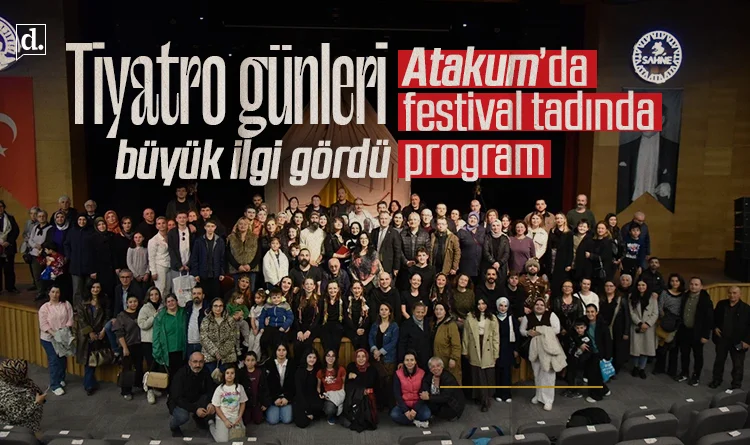 Atakum’da festival tadında program: Tiyatro günleri büyük ilgi gördü