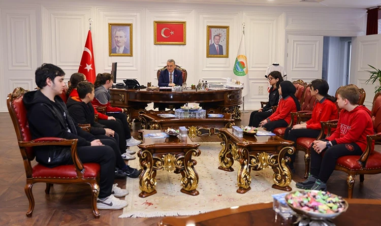 Başkan İhsan Kurnaz Diyarbakır'lı misafirlerini ağırladı