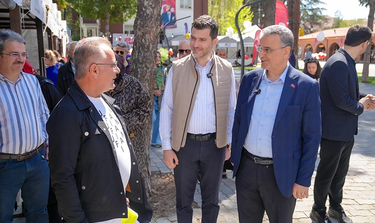 Başkan İhsan Kurnaz’dan Erbaa’da temaslar