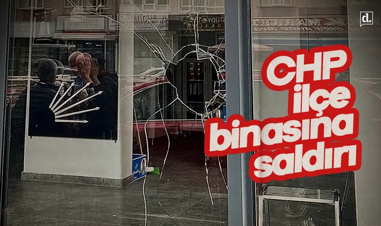 CHP ilçe binasına saldırı: Saldırgan gözaltına alındı