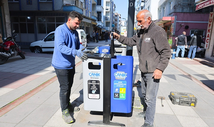 Canik'te Sıfır Atık noktaları çoğalıyor Canik'te Sıfır Atık noktaları çoğalıyor