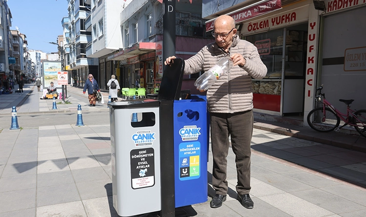 Canik'te Sıfır Atık noktaları çoğalıyor Canik'te Sıfır Atık noktaları çoğalıyor