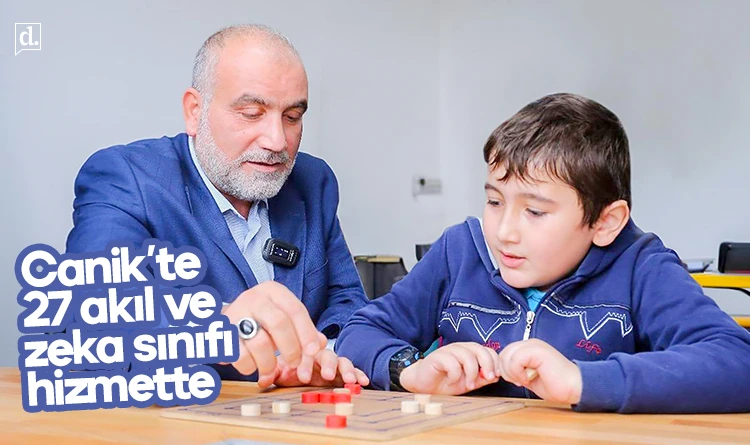 Canik’te eğitime yeni hamle: 27 akıl ve zekâ sınıfı hizmette