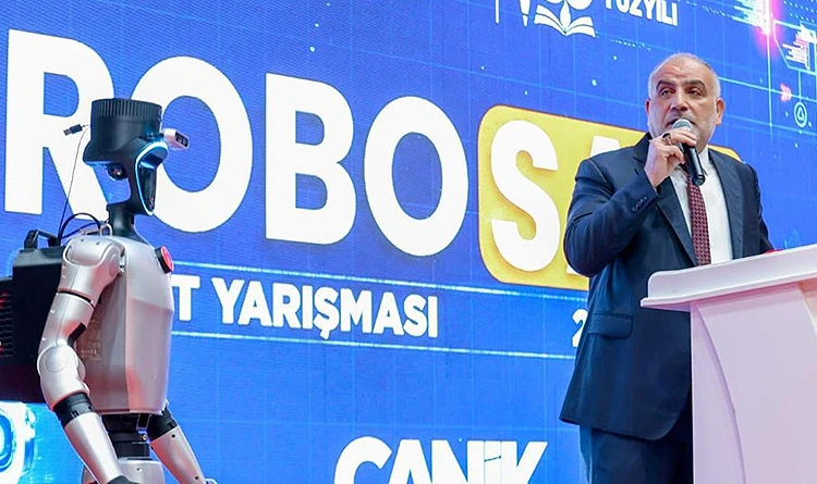 Canik’te robot rüzgarı: 258 proje sahne aldı