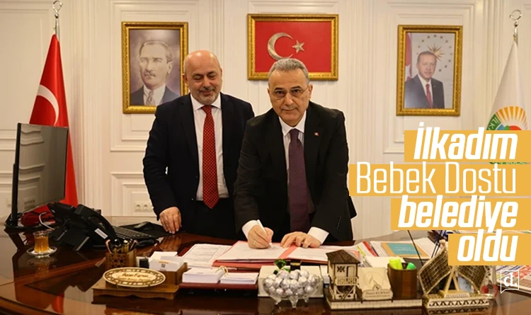 İlkadım Belediyesi ‘Bebek Dostu Belediye’ oldu