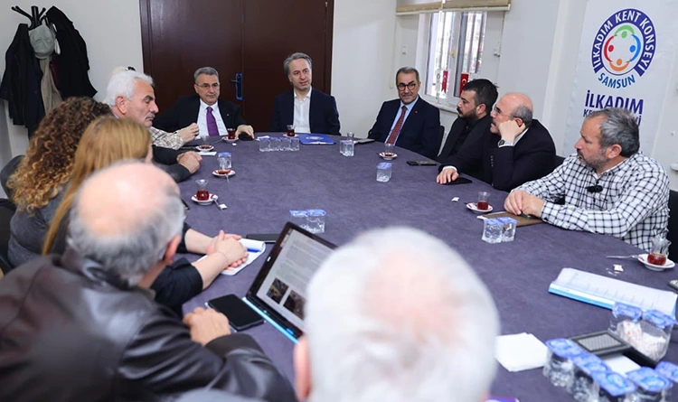 İlkadım Kent Konseyi toplandı: İhsan Kurnaz’dan önemli mesajlar
