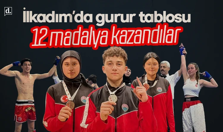 İlkadım’da gurur tablosu: 12 madalya kazandılar