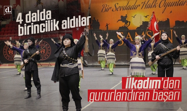 İlkadım’dan gururlandıran başarı: 4 dalda birincilik aldılar