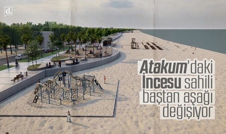 Samsun’a yeni yaşam alanı: İncesu Sahili baştan aşağı değişiyor