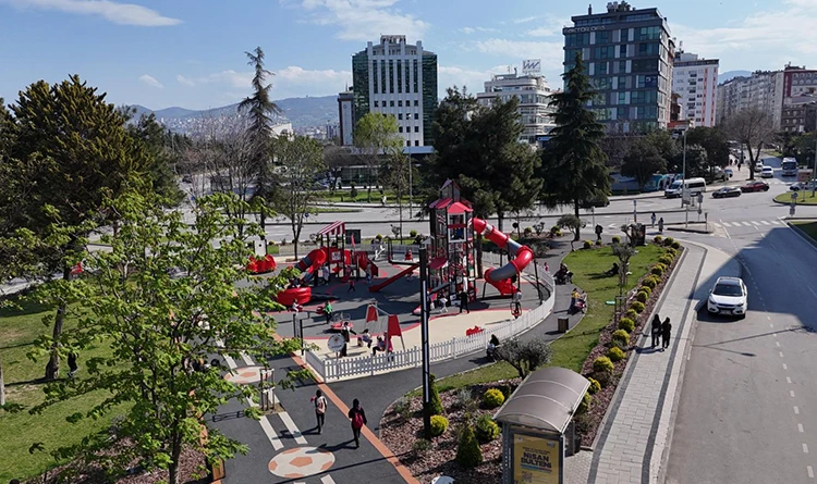 Samsun Gençlik Parkı'ndaki dönüşüm tam not aldı