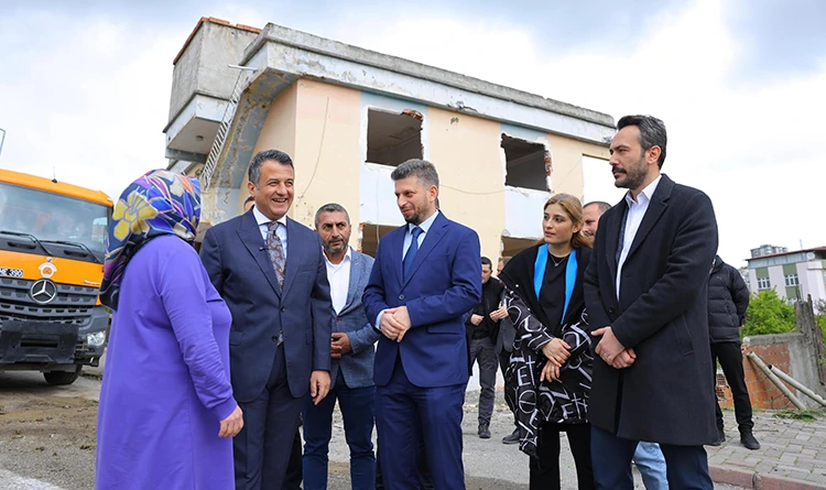 Samsun’da kentsel dönüşüm başladı: Anadolu Mahallesi’nde yıkımlar start aldı