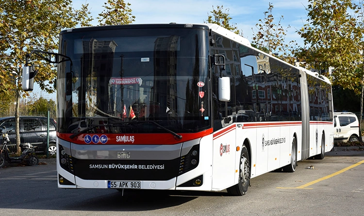 Samsun'da otobüs hatlarında yolcu rekoru kırıldı Samsun'da otobüs hatlarında yolcu rekoru kırıldı