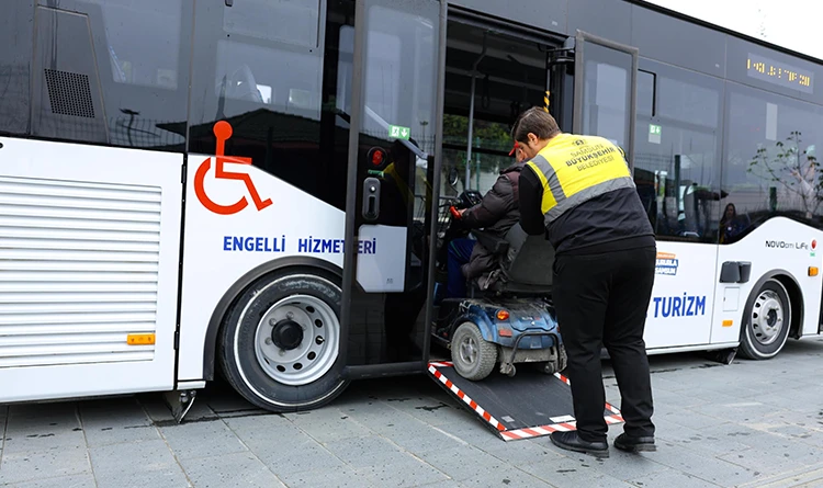 Samsun'da özel bireylere yeni ulaşım desteği: Engelsiz Turizm Otobüsü