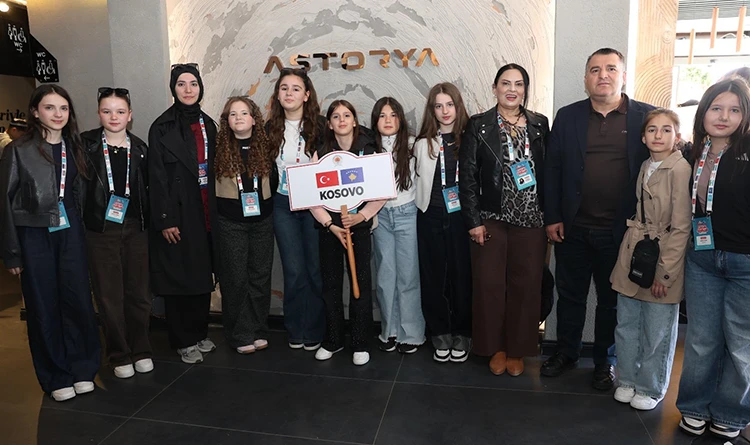 Türk Dünyası çocukları Samsun’da Astorya ve Balonya’ya hayran kaldı