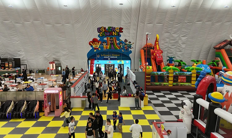 Türk Dünyası çocukları Samsun’da Astorya ve Balonya’ya hayran kaldı