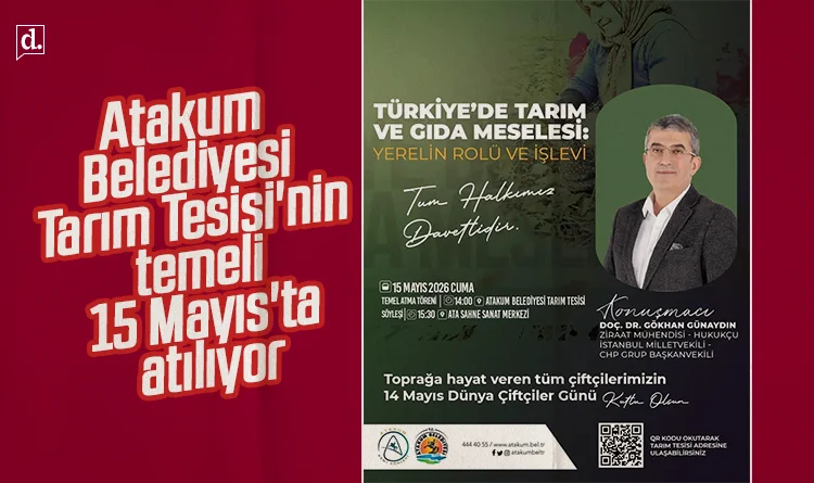 Atakum Belediyesi Tarım Tesisi'nin temeli 15 Mayıs'ta atılıyor