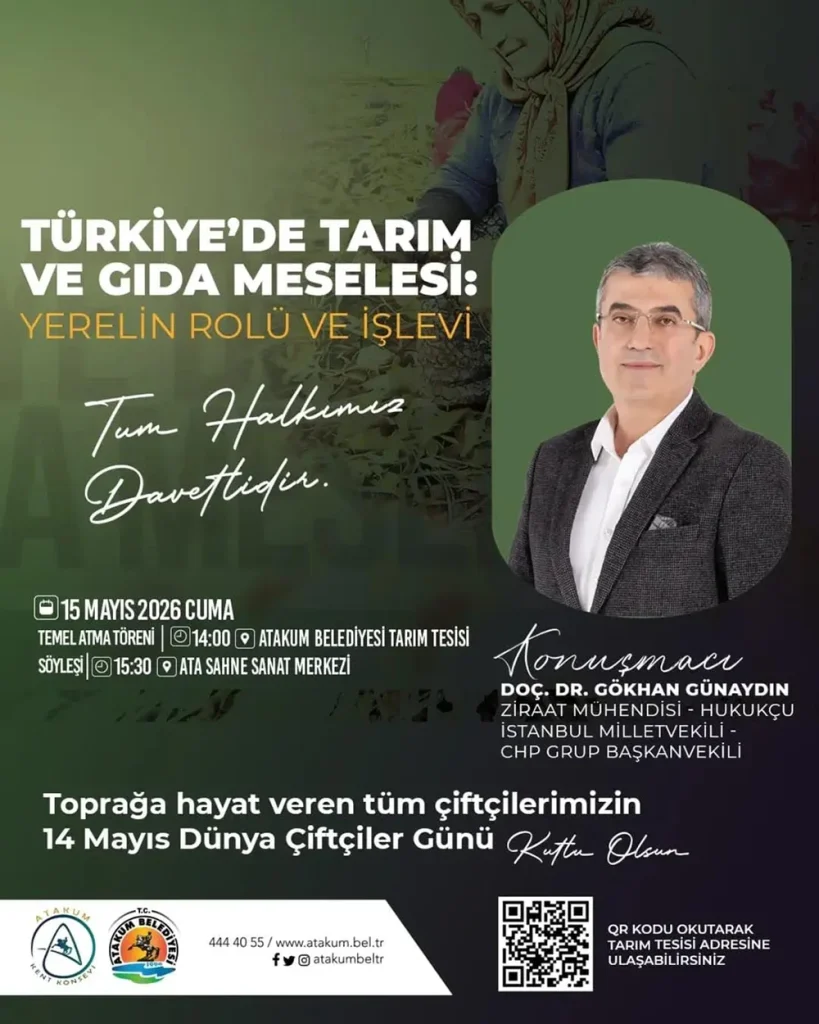 Atakum Belediyesi Tarım Tesisi'nin temeli 15 Mayıs'ta atılıyor
