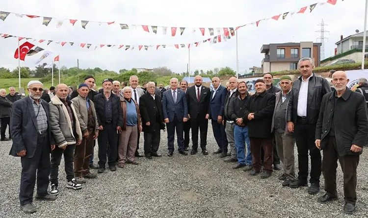 Atakum Belediyesi Tarım Tesisi'nin temelini attı: Yoğun katılım Atakum Belediyesi Tarım Tesisi'nin temelini attı: Yoğun katılım