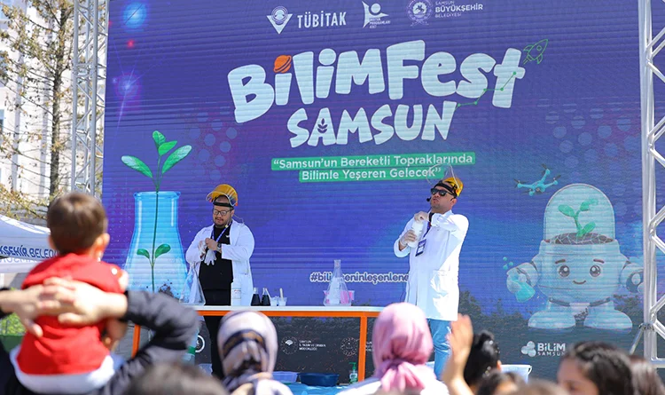 BİLİMFEST iz bıraktı: Samsun'da son gün coşkusu
