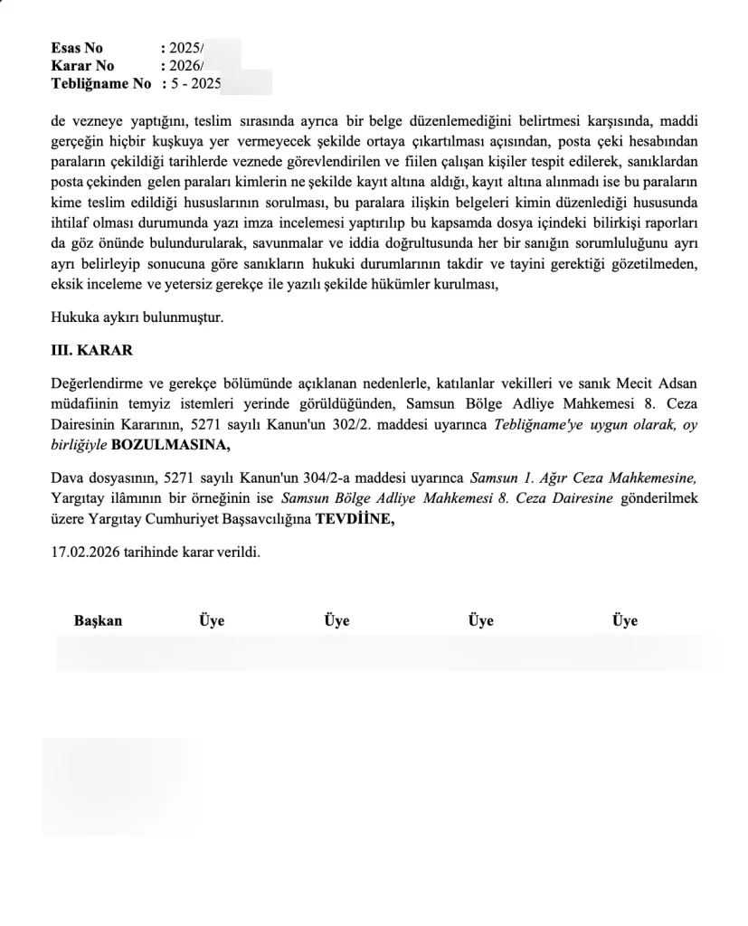 Bugünkü değeri 200 milyon lira! Atakum'da 'zimmet' dosyası yeniden alev aldı