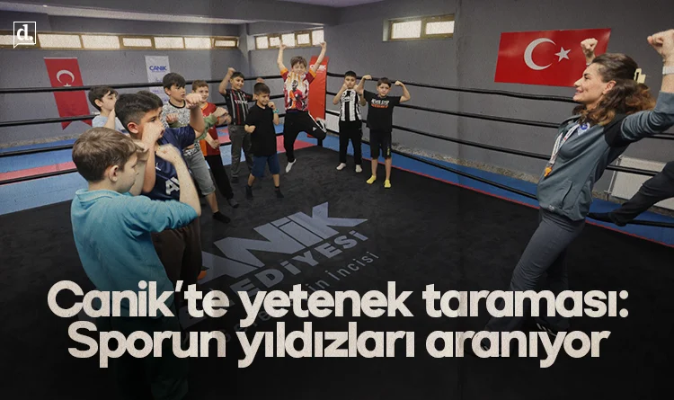 Canik’te yetenek taraması: Sporun yıldızları aranıyor