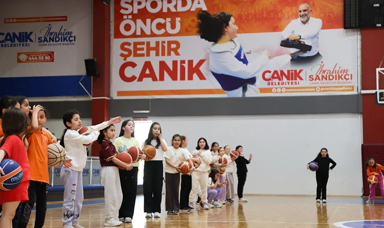 Canik'te yetenek taraması: Sporun yıldızları aranıyor