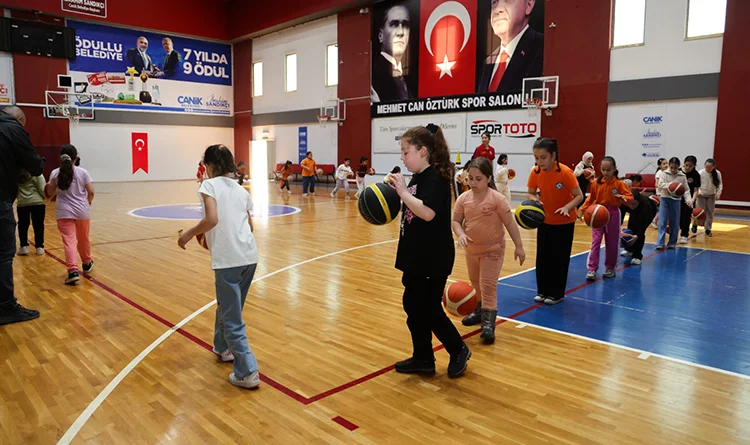 Canik'te yetenek taraması: Sporun yıldızları aranıyor