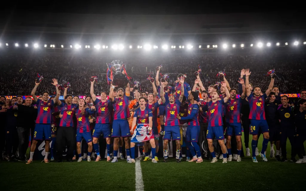 El Clasico'da Barcelona'nın şampiyonluk gecesi
