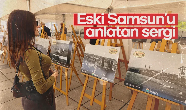 Eski Samsun fotoğrafları Kurtuluş Yolu’nda