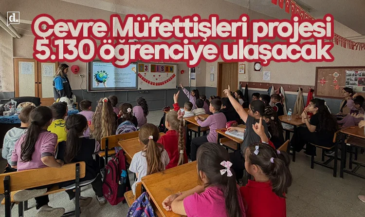 Eti Bakır ‘Çevre Müfettişleri’ projesiyle bu yıl 5.130 öğrenciye ulaşacak