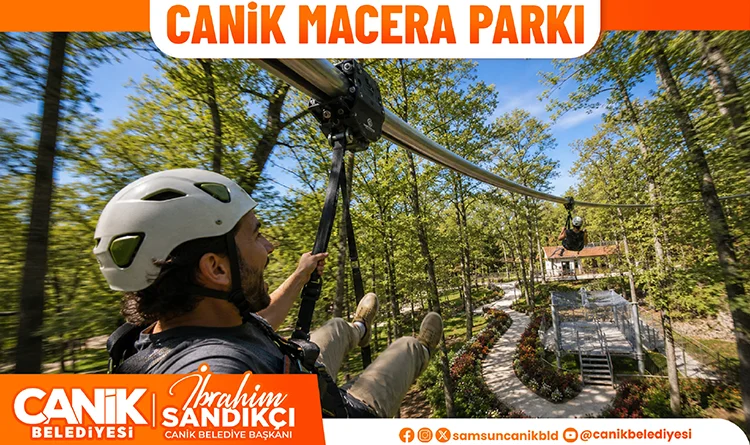 Karadeniz'in en büyük macera parkı 19 Mayıs'ta Canik'te açılıyor