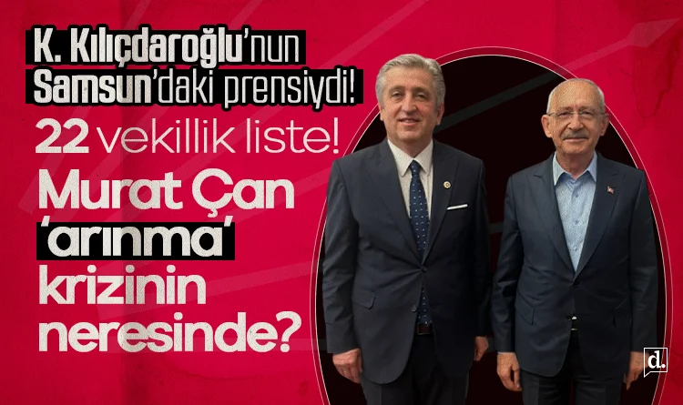 Türkiye ve dünyadan son dakika haberleri, siyaset, ekonomi ve gündeme dair gelişmeler Diye Konuştu’da. Kılıçdaroğlu’nun Samsun’daki prensiydi! ‘Arınma’ krizinde 22 vekillik liste ve Murat Çan detayı..