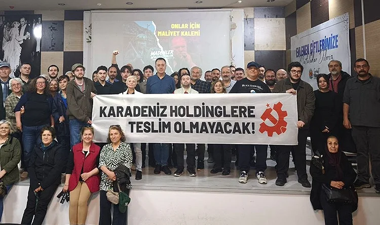 Komünistler Samsun'dan seslendi: Tüm madenler devletleştirilsin! Komünistler Samsun'dan seslendi: Tüm madenler devletleştirilsin!