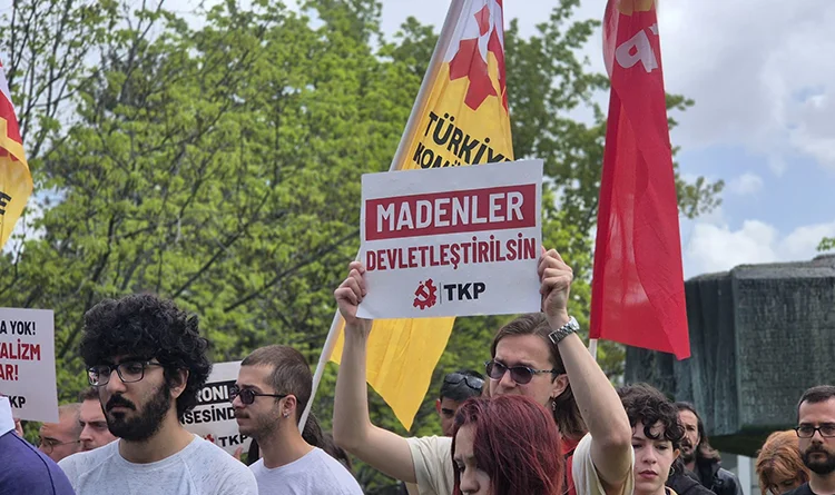 Soma unutulmadı: ODTÜ'de "Madenler vatandır, vatan satılmaz" sesleri!