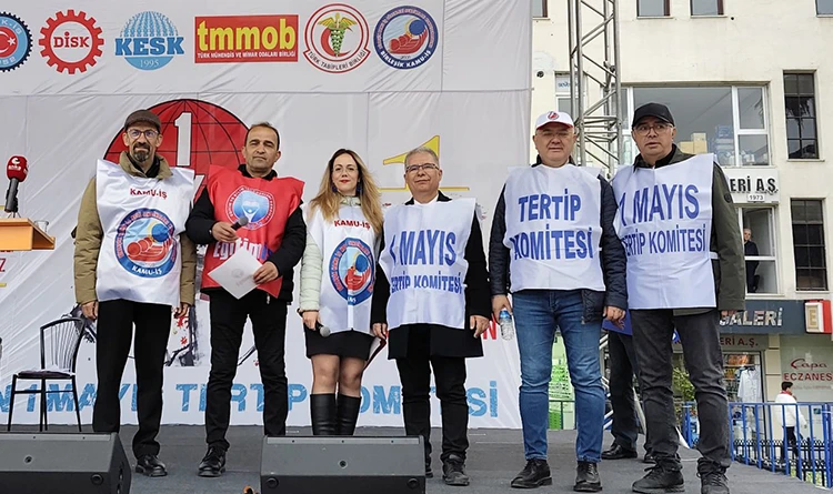 Samsun’da 1 Mayıs: Ortak mücadele vurgusu