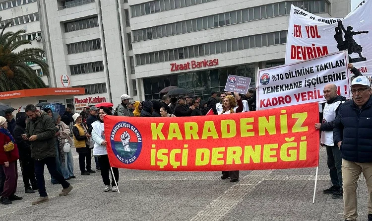 Samsun’da 1 Mayıs: Ortak mücadele vurgusu