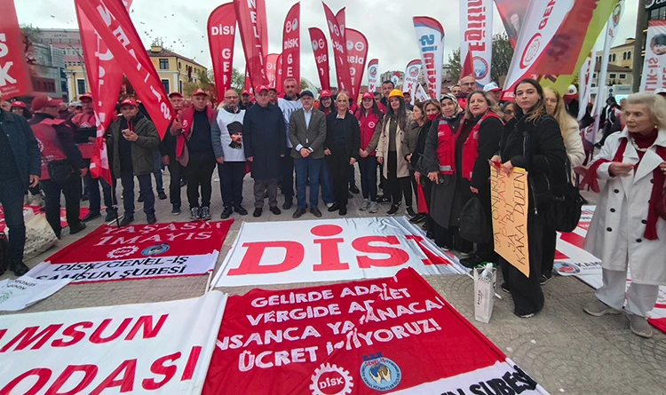 Samsun’da 1 Mayıs: Ortak mücadele vurgusu