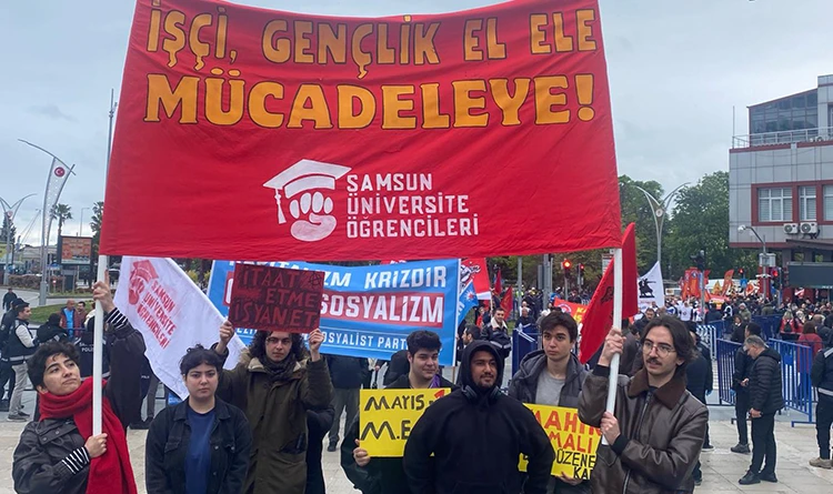 Samsun’da 1 Mayıs: Ortak mücadele vurgusu
