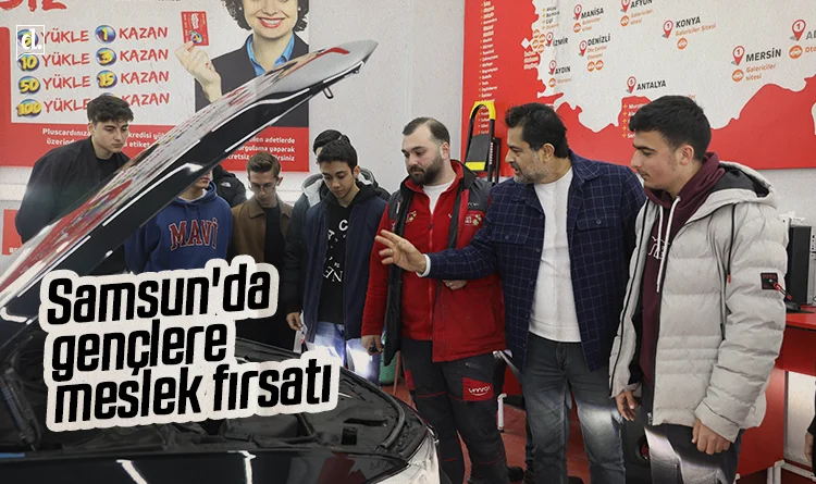 Samsun'da gençlere meslek fırsatı: Oto Ekspertiz kursu başlıyor
