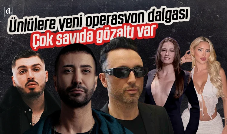 Türkiye ve dünyadan son dakika haberleri, siyaset, ekonomi ve gündeme dair gelişmeler Diye Konuştu’da. Ünlülere yeni operasyon dalgası: Mabel Matiz, Onur Tuna, Serenay Sarıkaya ve Mirgün Cabas gözaltı listesinde
